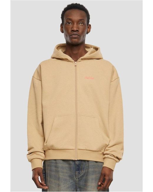 MT Upscale Kapuzenpullover Ultra Heavy Zip Hoody in Natural für Herren