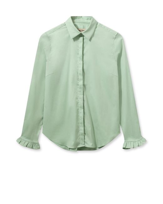 Mos Mosh Green Blusenshirt Mattie Flip Shirt