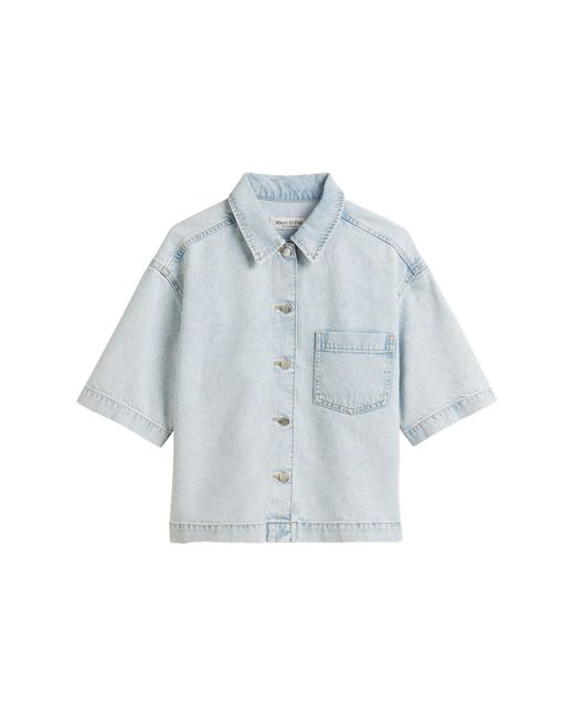 Marc O' Polo Blue Kurzarmbluse