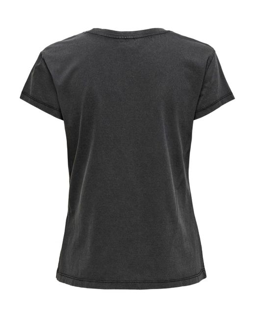 Jdy Black T-Shirt FAROCK (1-tlg) Plain/ohne Details