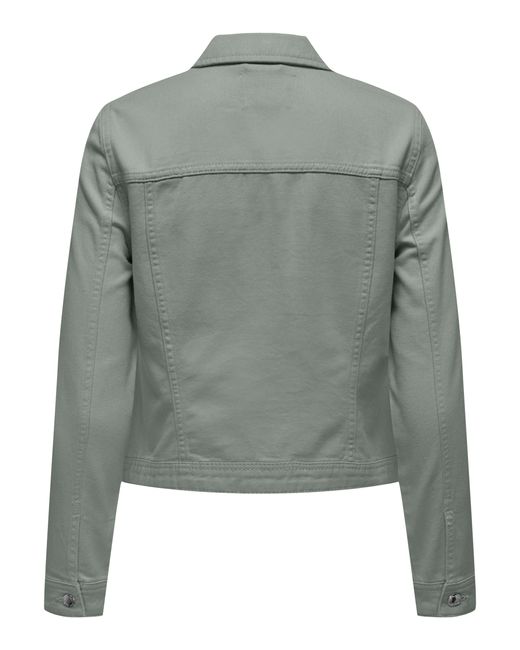 ONLY Gray Jeansjacke ONLTIA L/S COLORED JACKET PNT RP