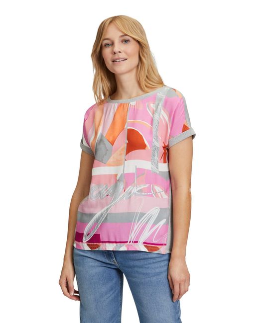 Betty Barclay Pink Kurzarmhemd Shirt Kurz 1/2 Arm