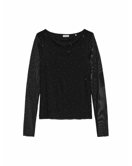 Catwalk Junkie Black Langarmshirt