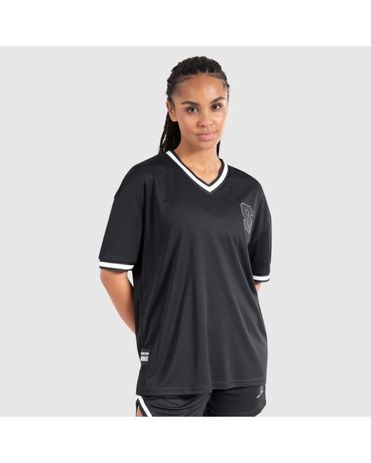Smilodox Black T-Shirt Triple Thrive Oversize