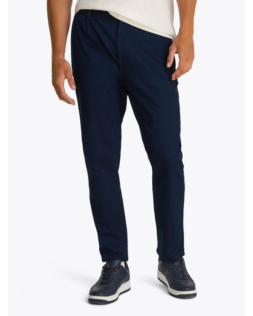 Tommy Hilfiger 5-Pocket-Hose TJM ISAAC HEMP BLEND PANT in Blue für Herren