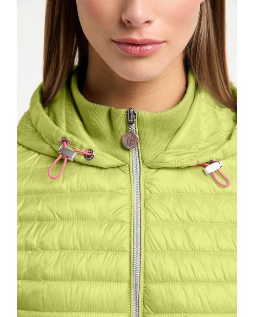 Frieda & Freddies Green Steppjacke Thermolite Jacket / Wenda