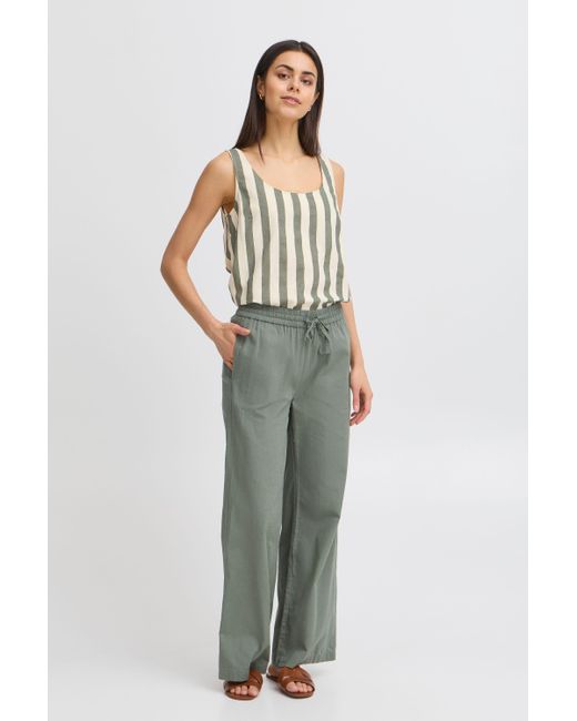 Fransa Green Shirttop FRMADDIE