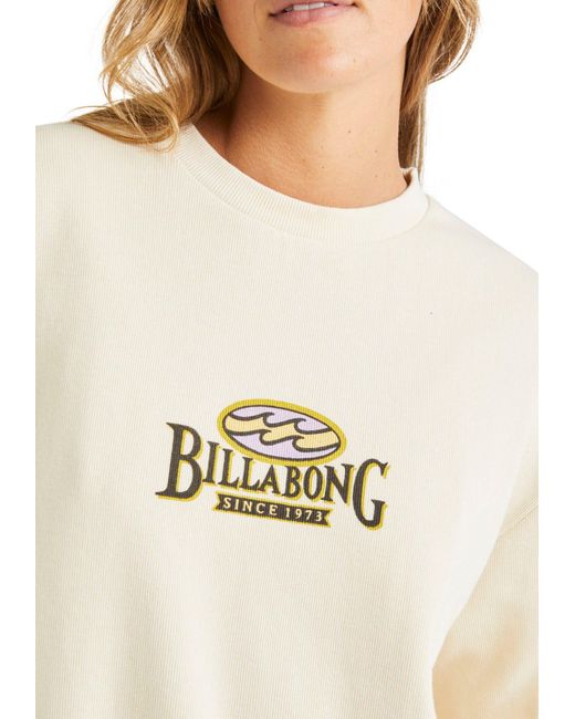 Billabong Natural Sweatshirt SINCE 73 LS