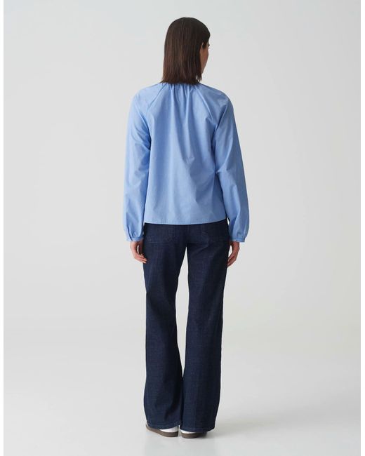 Opus Blue Langarmbluse Bluse Fidora
