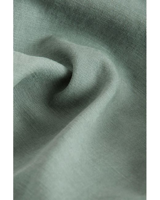 Next Leinenhose Signature Hose aus weichem Lyocell (1-tlg) in Green für Herren