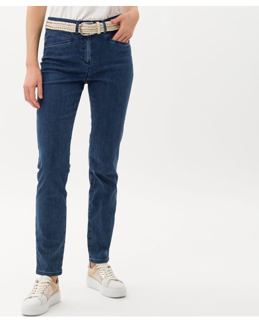 RAPHAELA by BRAX Blue Bequeme Jeans LUCA