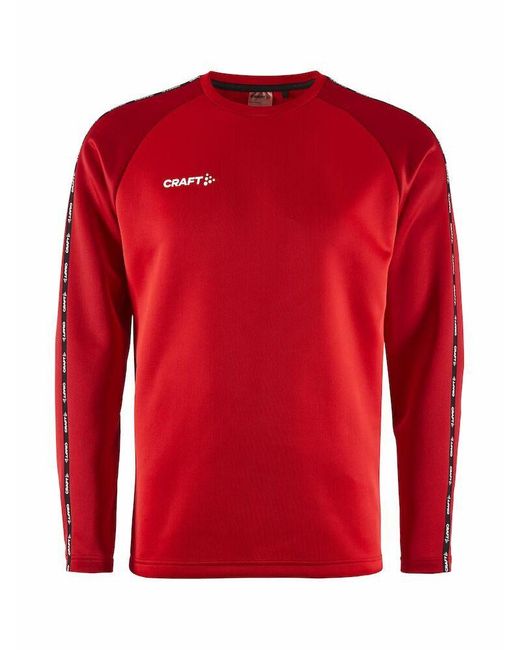 C.r.a.f.t Sweatshirt Squad 2.0 Crewneck M Bright Red-Express für Herren