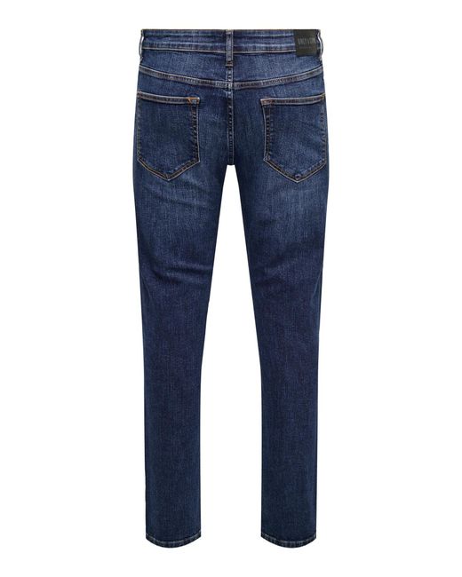 Only & Sons Jeans Slim Fit Denim Pants 7140 in Blau in Blue für Herren