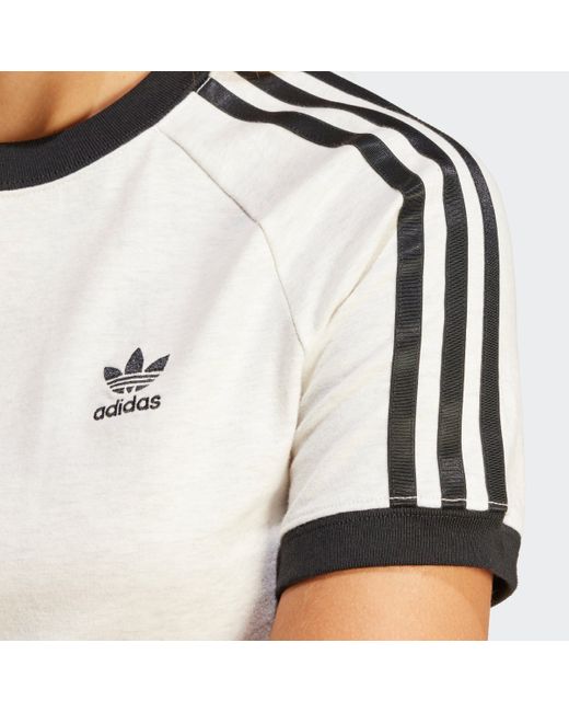 Adidas Originals White T-Shirt 3 S RGLN TEE