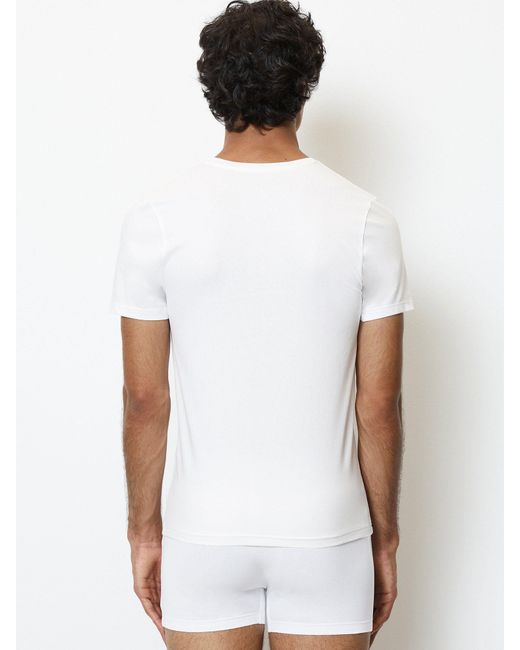 Marc O' Polo T-Shirt Essentials (2-tlg) unterziehshirt unterhemd kurzarm in White für Herren