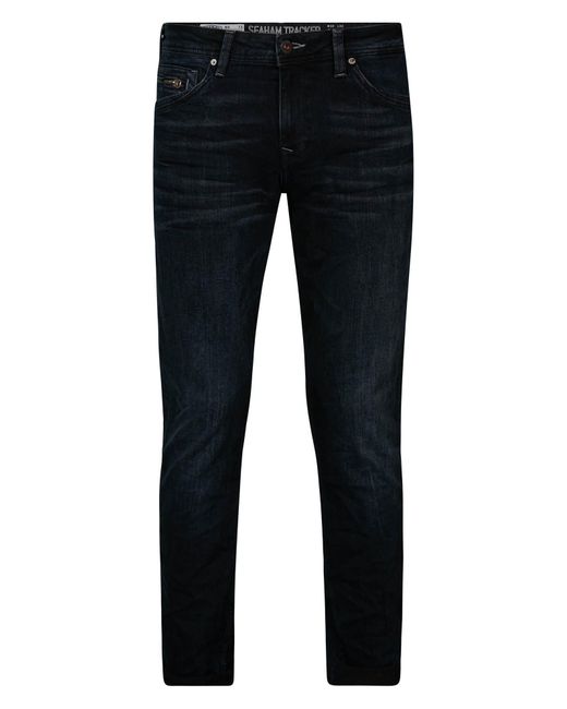 Petrol Industries Slim Straight Fit Jeans Seaham Tracker in Blue für Herren