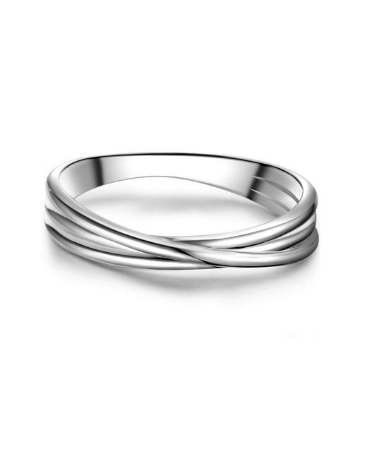 Glanzstücke München Metallic Silberring Silber