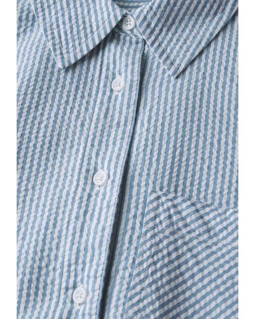 Cecil Blue Langarmbluse