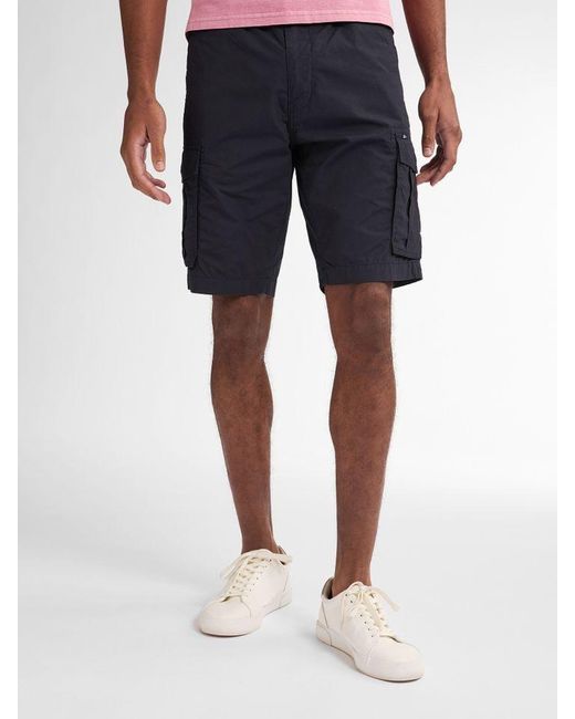 Petrol Industries Cargoshorts – Cargo Shorts mit Gürtel in Blue für Herren