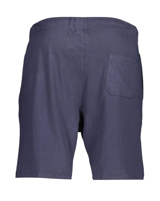 Gianmarco Venturi 5-Pocket-Hose Stilvolle Blaue -Sporthose mit Taschen und Kordelzug in Blue für Herren
