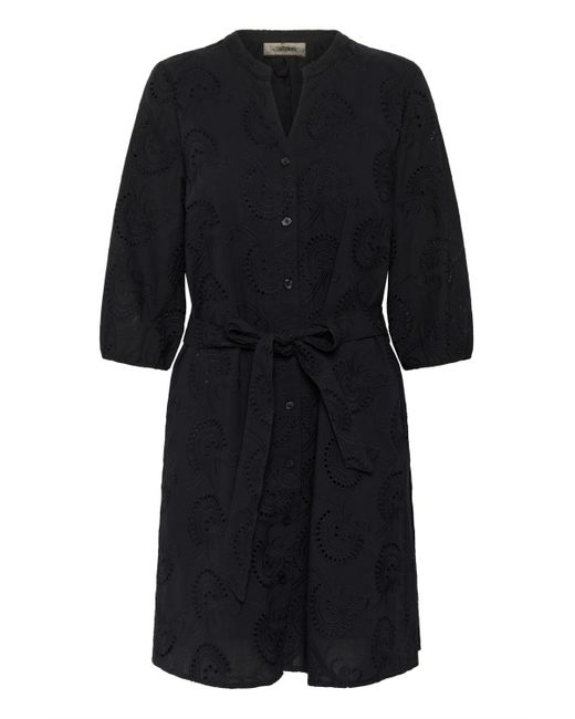 Cream Black Blusenkleid Kleid CRDelia
