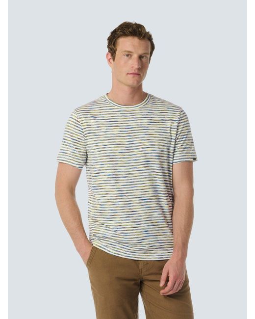 No Excess T-Shirt Crewneck Multi Coloured Mel in Gray für Herren