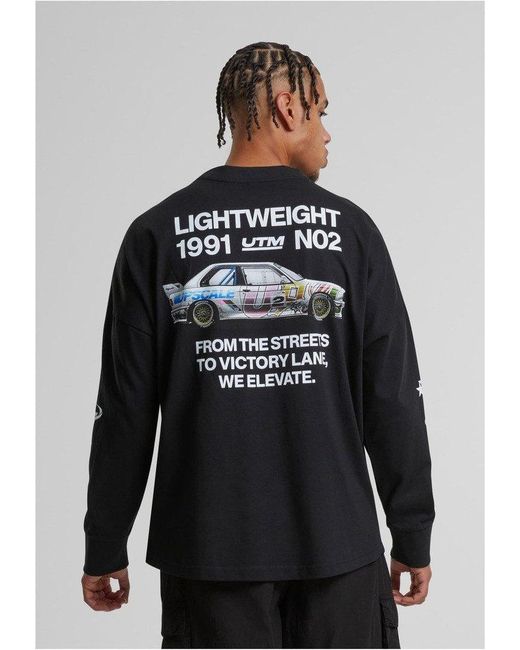 MT Upscale Motorsport Cut On Longsleeve in Gray für Herren