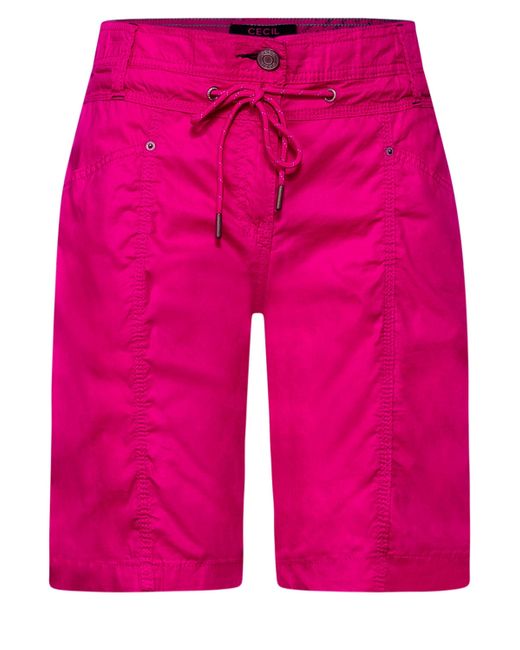 Lyst | Cecil DE Pink Shorts in