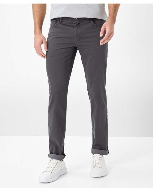 Brax 5-Pocket-Hose STYLE.CADIZ U in Gray für Herren