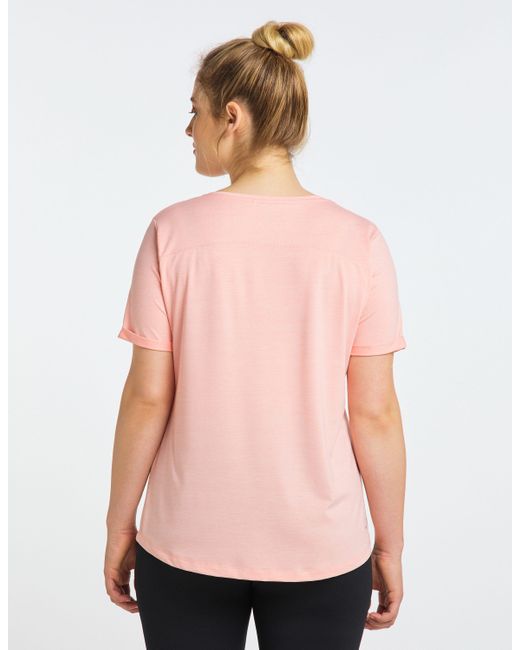 Venice Beach Pink T-Shirt CL HARTFORD, Große Größen (1-tlg)