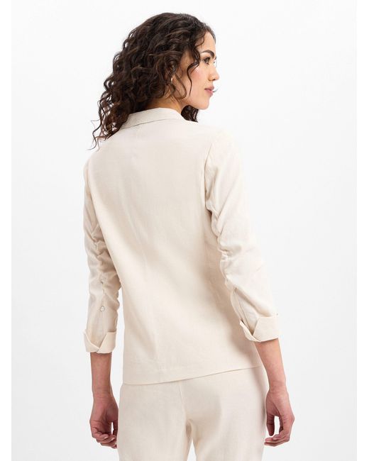 Marc Cain White Blusenblazer