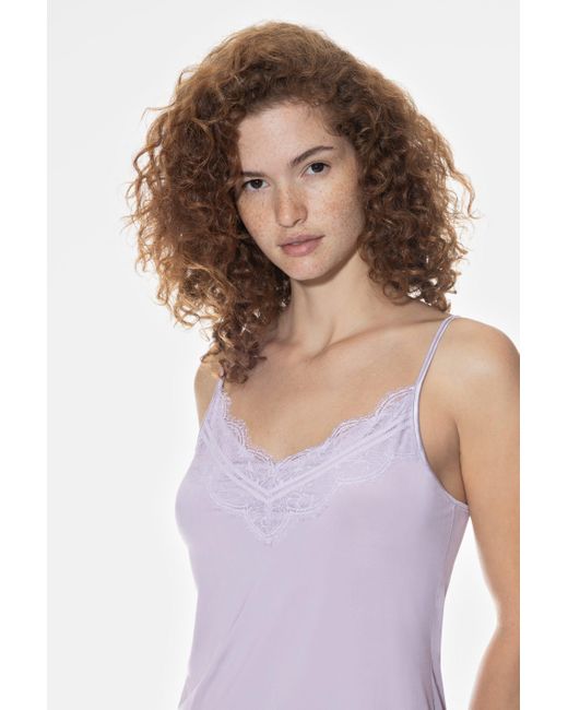 Mey White Spaghettitop Serie Grace Unifarben (1-tlg)