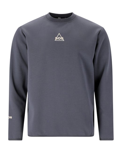 S.o.s. Sweatshirt Vail im Crewneck-Design mit weicher Baumwolle in Gray für Herren