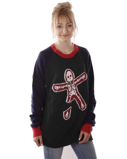 DIESEL Black Strickpullover K-Gingerix Maglia