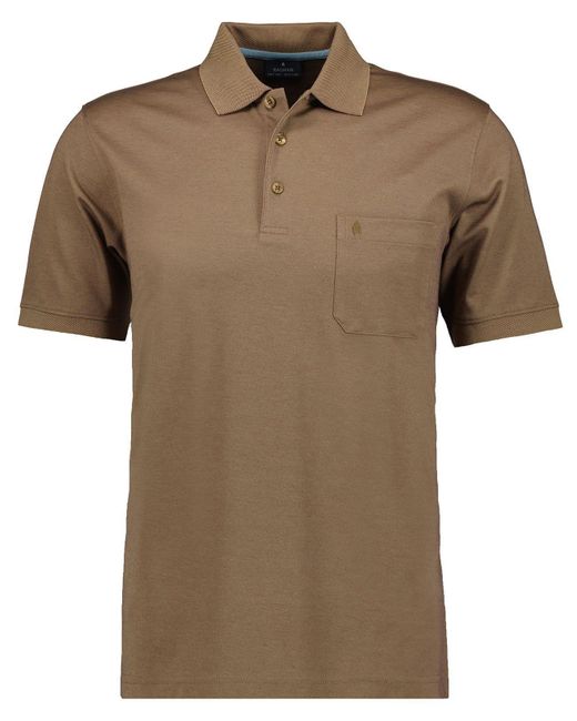 RAGMAN Poloshirt in Brown für Herren