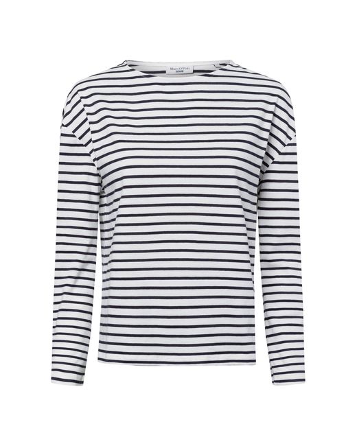 Marc O' Polo White Langarmshirt