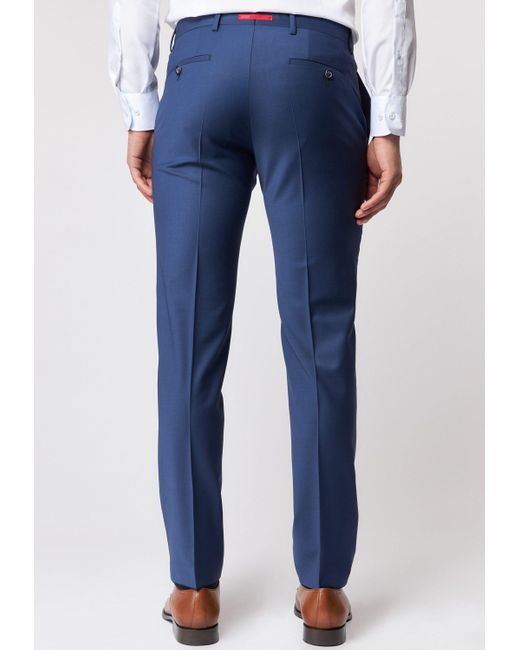 Roy Robson Bügelfaltenhose Slim fit in Blue für Herren