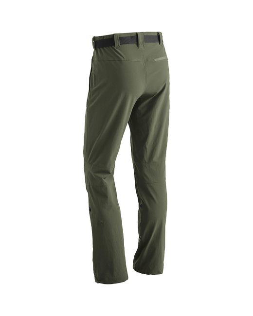 Maier Sports Funktionshose Hose roll up Nil in Green für Herren
