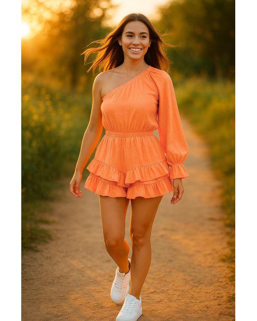 Reichstadt Sommerkleid Orange One Size
