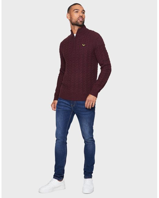 Threadbare Troyer Swindon in Purple für Herren