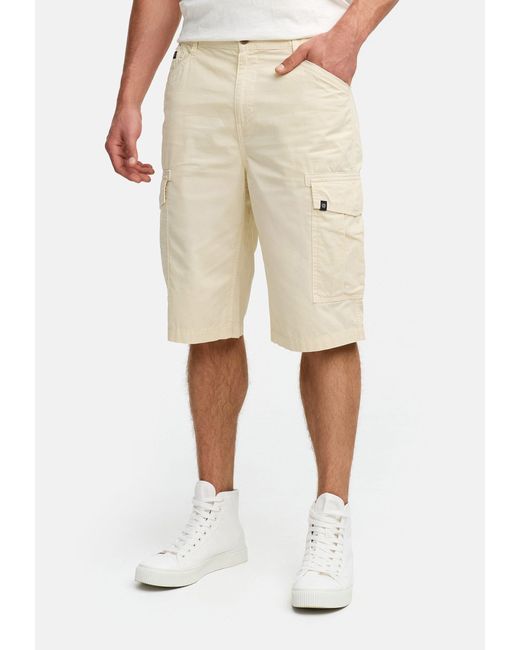 INDICODE Chinoshorts INNadim in Natural für Herren