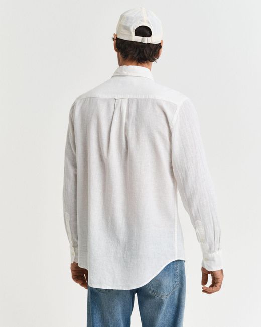 Gant Langarmhemd in Blue für Herren