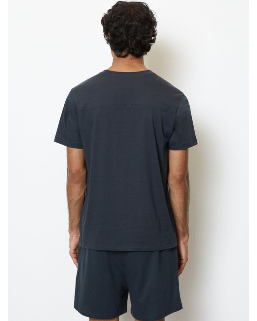 Marc O' Polo T-Shirt Mix & Match Cotton unterziehshirt unterhemd kurzarm in Blue für Herren