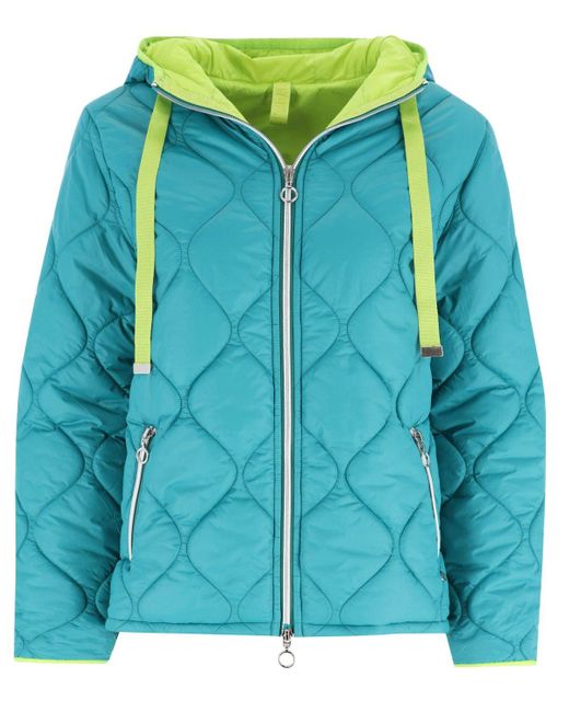 Hajo Blue Steppjacke mit Kapuze