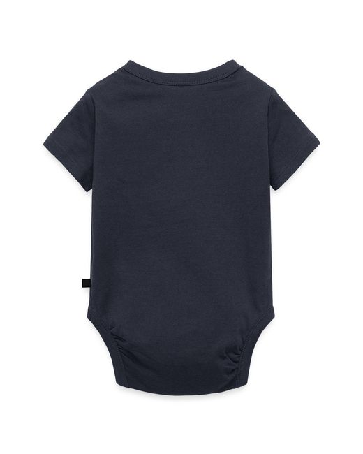 Spreadshirt Blue Kurzarmbody Meine Eltern Sind Bei Der Feuerwehr Kurzarm Tages Baby Body (1-tlg)
