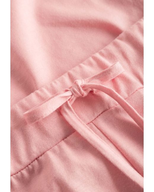 RÖSCH Pink Schlafhose Basic (1-tlg) Schlafanzug-Hose