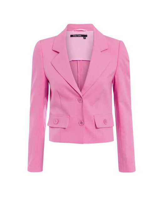 MARC AUREL Pink Kurzblazer