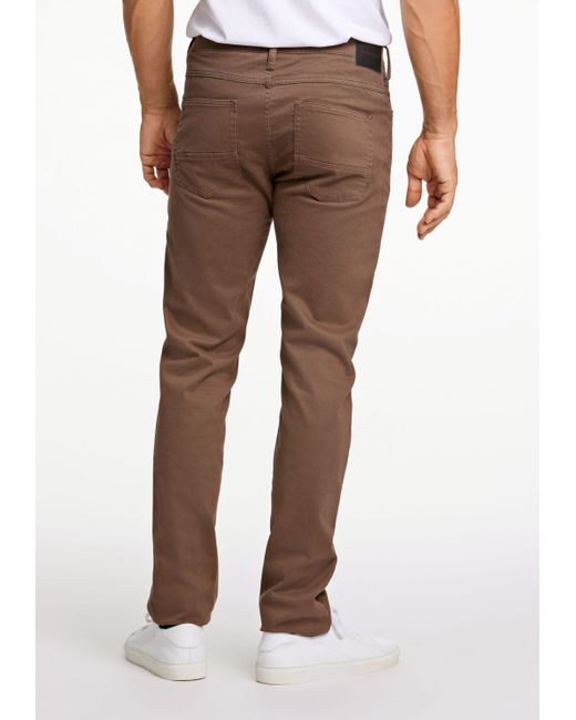 Lindbergh Hose 5-Pocket Jeans in Brown für Herren