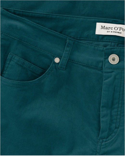 Marc O' Polo Green 5-Pocket-Hose Samthose Lulea Slim