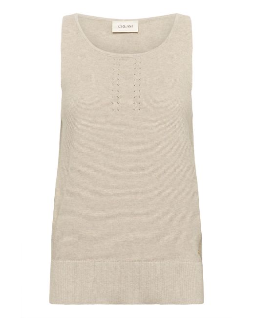 Cream Natural Strickpullover CRSillar